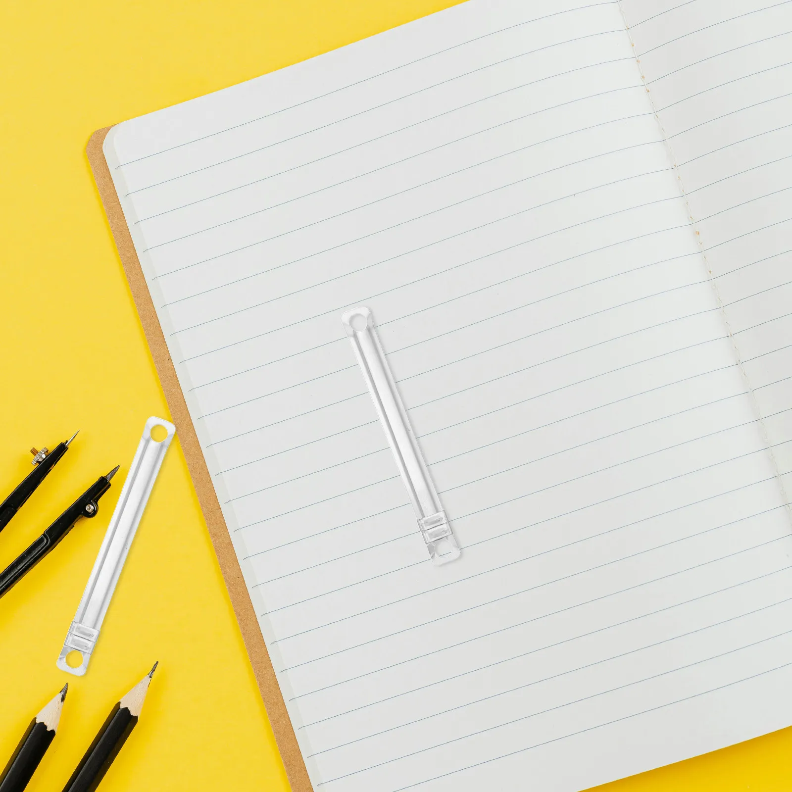 

50 шт. металлических зажимов для бумаги с двумя отверстиями, 3,5 дюйма, для надежного крепления документов, двухдырочные зажимы для папок