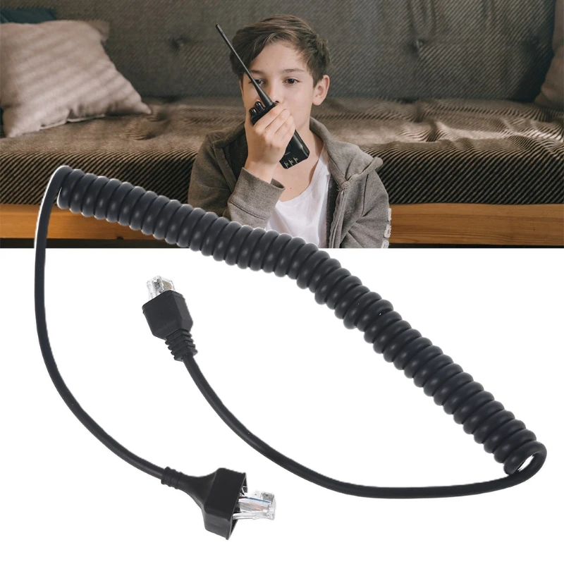 8-pinowy kabel mikrofonowy do radia Kenwood KMC-30 KMC-32 KMC-35 KMC-36 MC-59 KMC-27A KMC-27B Wymiana przewodu mikrofonowego