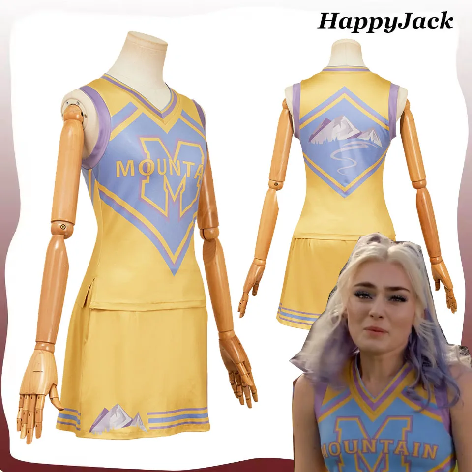 

Костюм для косплея «Зомби 4 Аддисон», рубашка, юбка, женская фантазия, одежда для ролевых игр на Хэллоуин, карнавальный костюм для вечеринки