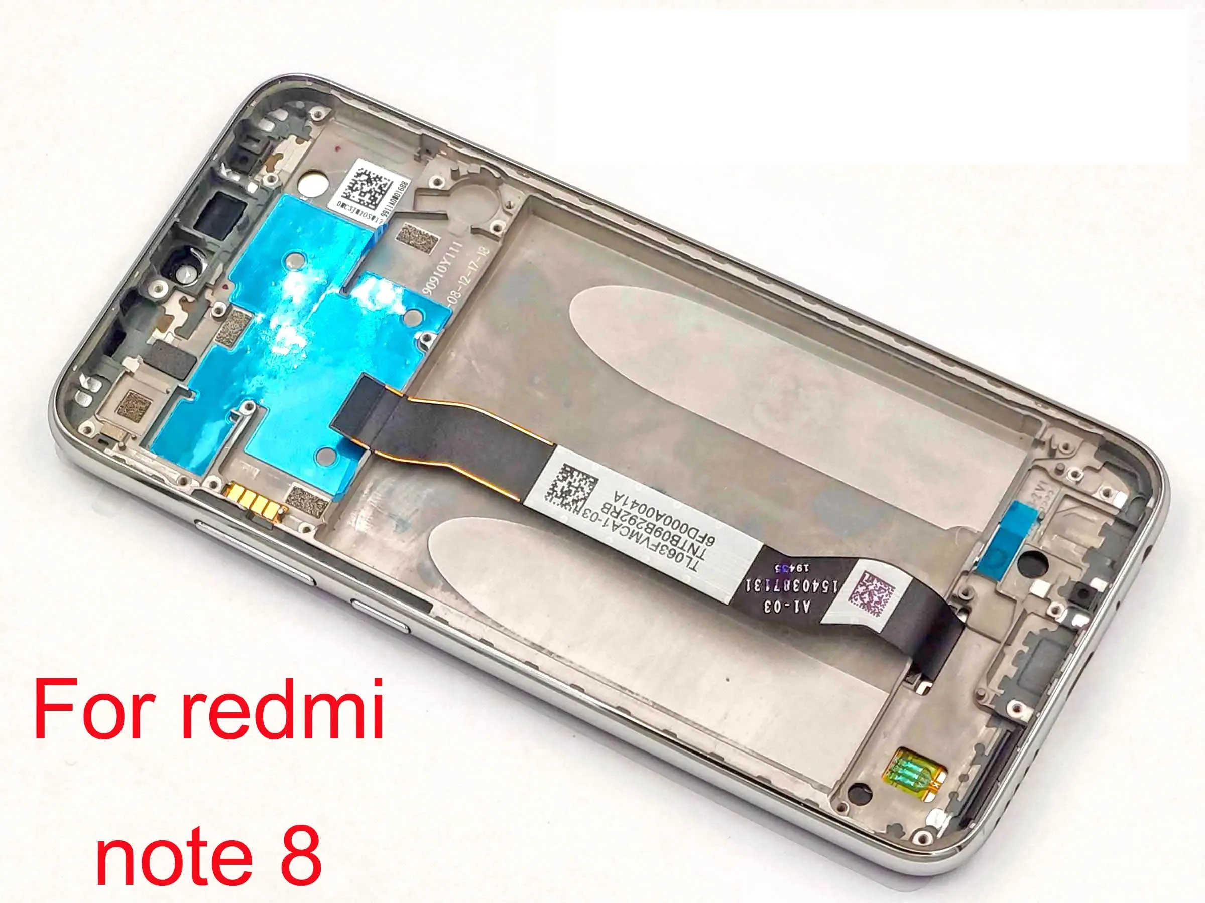 

"LCD Screen Display for Xiaomi Redmi Note 8,Supporting 10 touch points Touch Panel Digitizer with Frame Replacement, New "