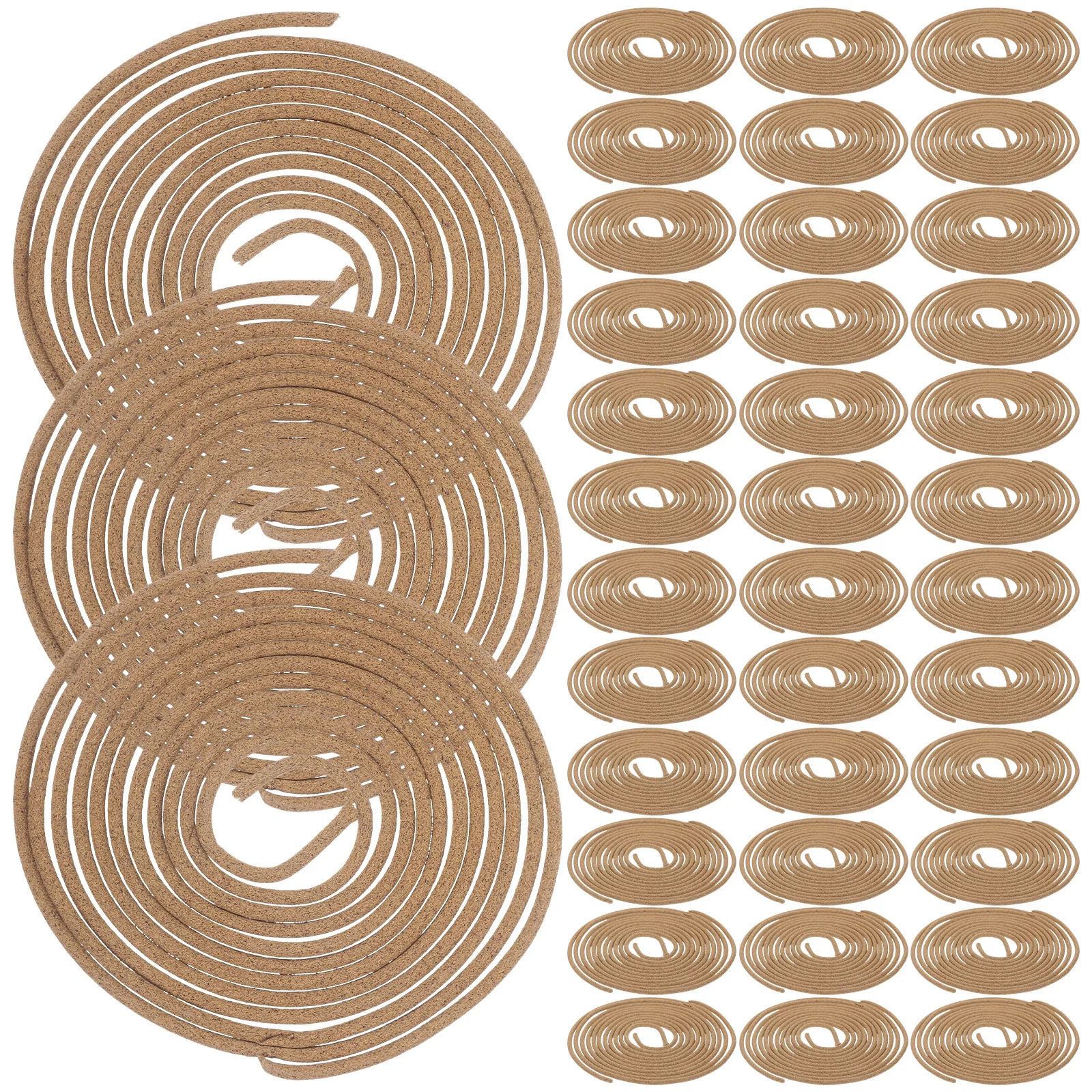 

1 Box Natural Sandalwood Spiral Incense Coils Safe Fresh Air Burning for Home Office Meditation Indoor Incense