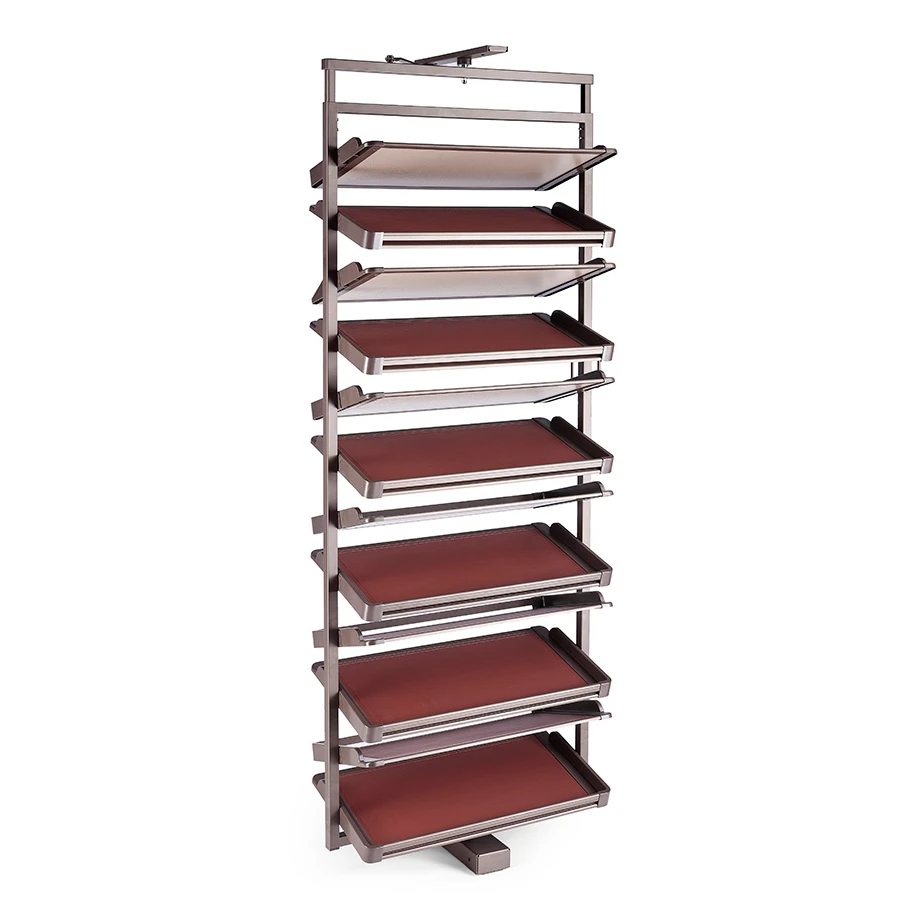 Shoe Rack 360 Degree Rotating Space Saving Organiser for Wardrobe