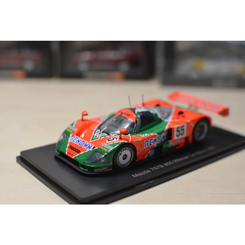 Spark 1:43 Scale Mazda 787B 55# 1991 Alloy Simulation Car Model Classic Adult Collection Static Display