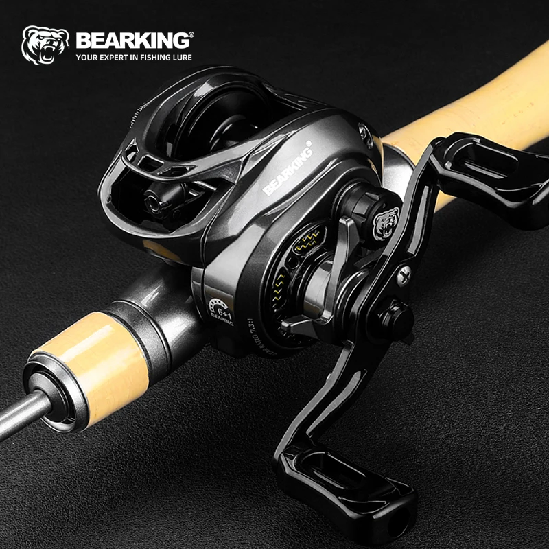 Reel Fishing Official Store Baitcasting 7.3:1 High Speed Long Shoot Prevent Line Tangling Fishing Reel Fresh Saltwater