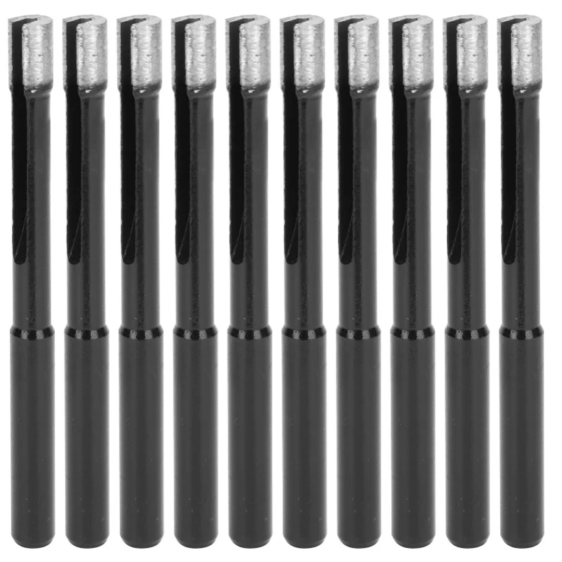 

10Pcs Diamond Drill Bit Ceramic Tile Marble Granite Core Hole Saw Opener Cutter Hardware 6mm