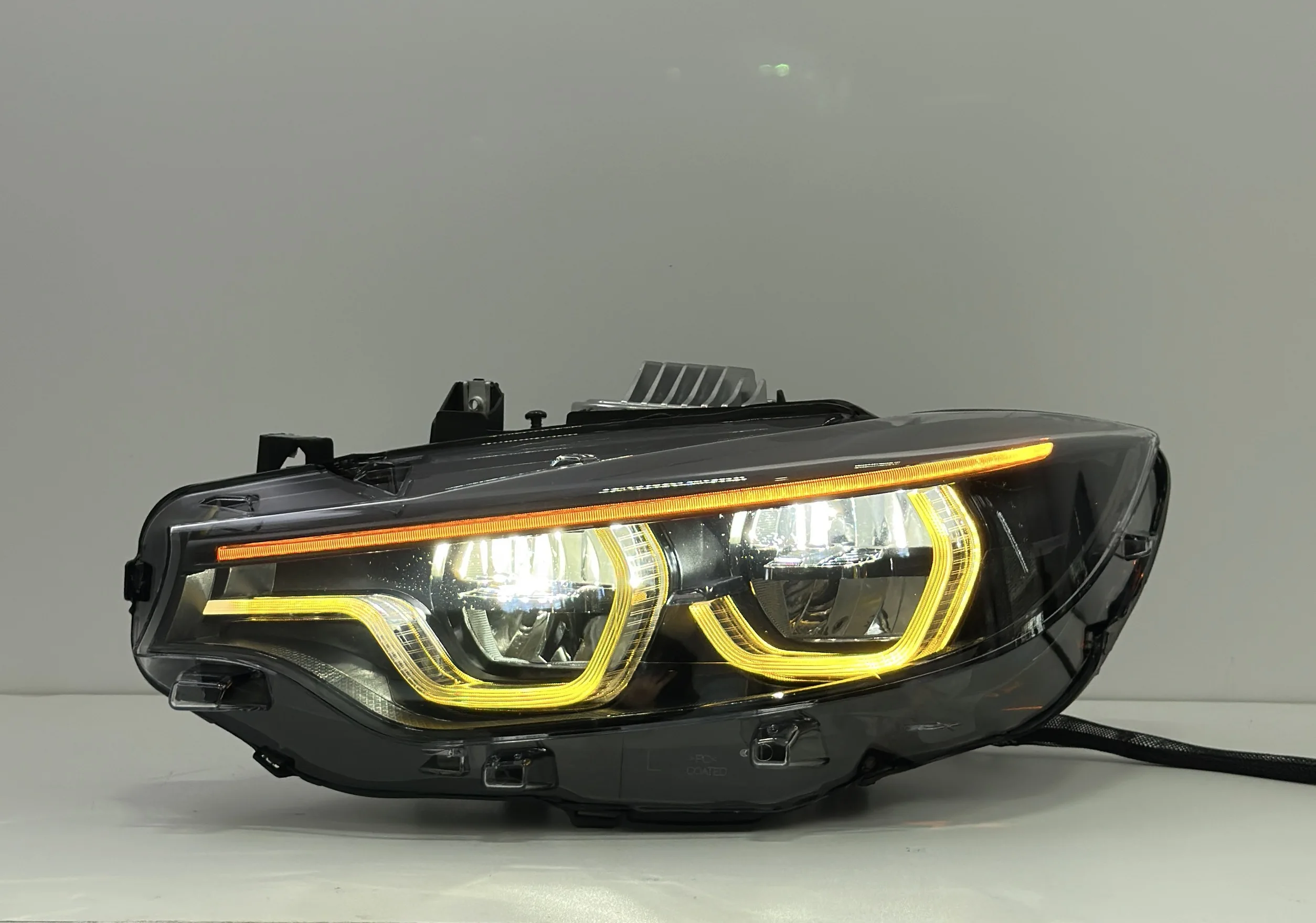 LED Headlights For BMW F32 F33 F82 M4 F80 M3 IKON V3 Exclusive Smoked Shadow 1:1 Headlamp White Yellow Amber Plug And Play
