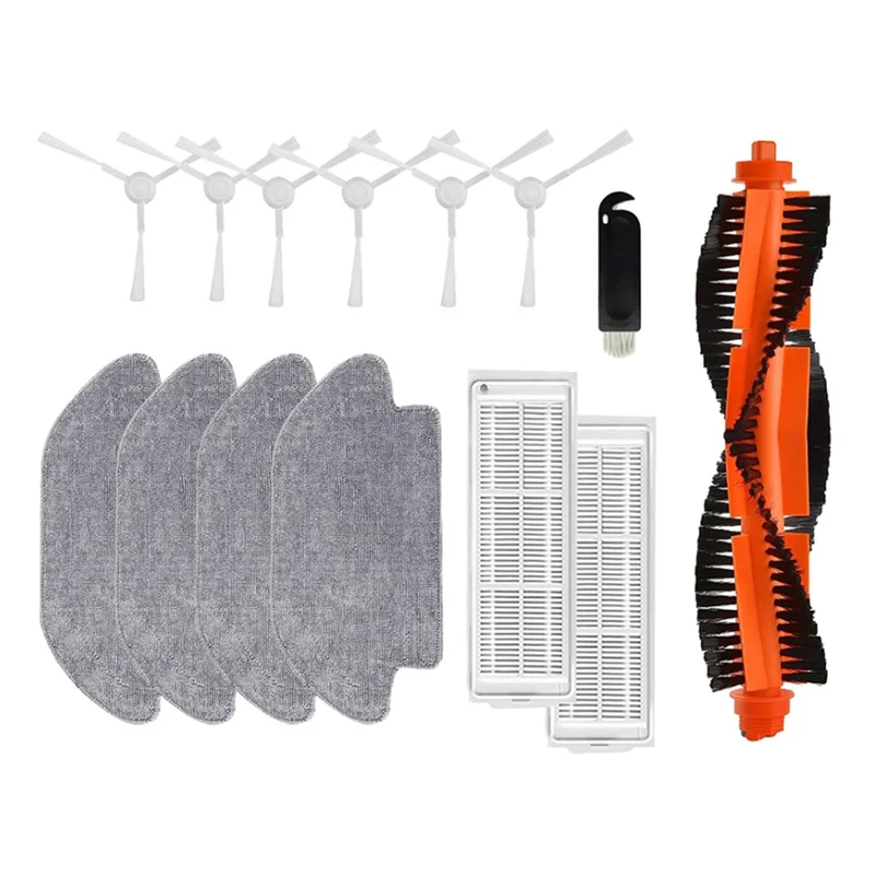 

KYCOR-Replacement Accessories For Robot Vacuum-Mop 2S/3C / Mop P/Mop Pro / XMSTJQR2S / STYTJ02YM, HEPA Filters Wipes