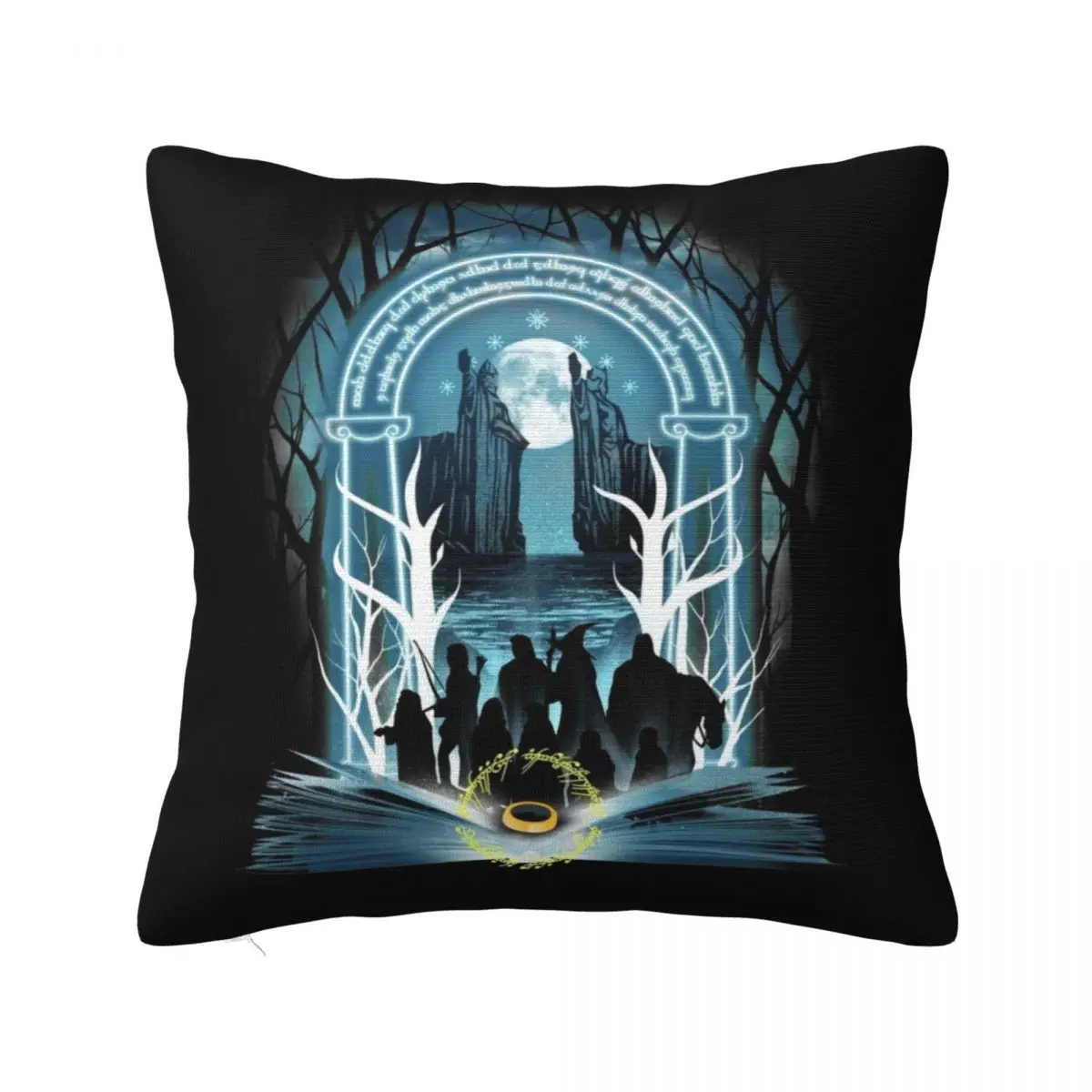 Book of Fellowship Throw Pillow Ornamental Pillow Pillow Case Christmas Pillowcase