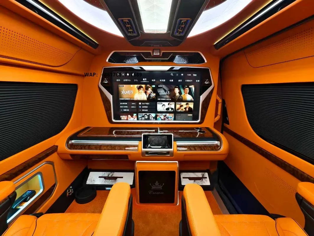 Modified VIP Luxury Interior Kit for H300 Hiace Upgrade Conversion Rebuilding Tuning