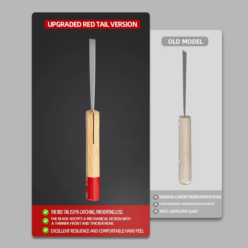 Stainless steel putty knife, renovation worker's tool, 1-6 inches putty knife，Paint Scraper