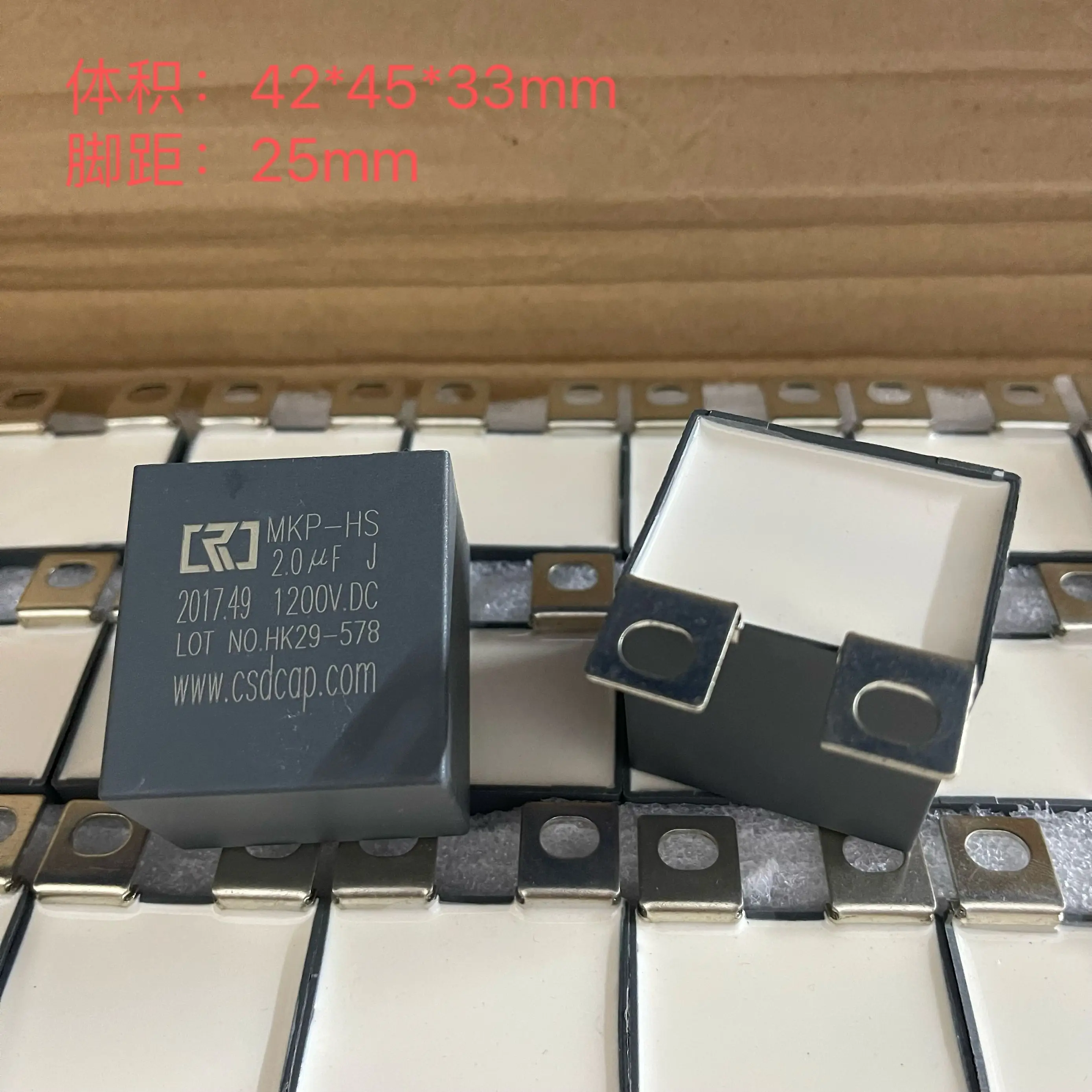 Brand new original MKP-HS 2UF 1200V 205K high-current IGBT non-inductive absorption film capacitor