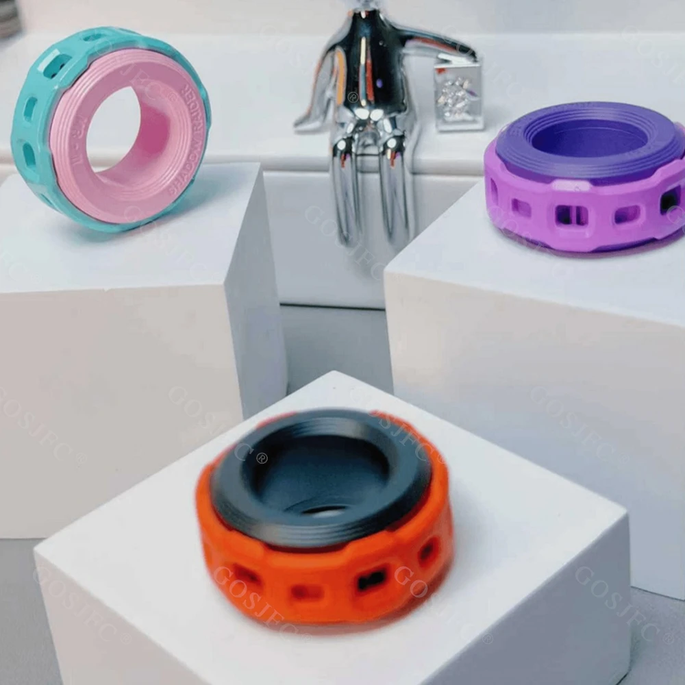 ACEdc 오리지널 EDC 기계식 링 Ⅱ 섀도우 레이더 세라믹 코팅 링 스피너 성인용 피젯 토이 스트레스 해소 장난감