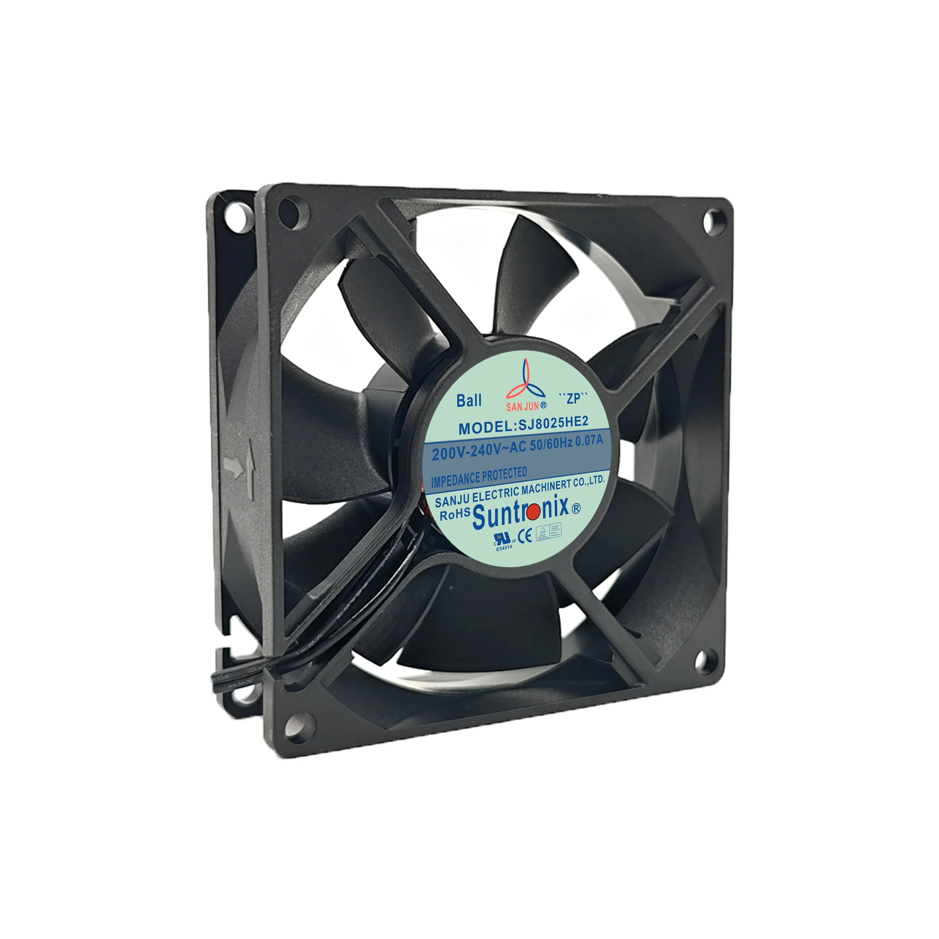 НОВЫЙ ОРИГИНАЛЬНЫЙ SJ8025HE2 220 В-240 В 0 07 А 8025 80*80*25 мм ОХЛАЖДАЮЩИЙ Фото №2