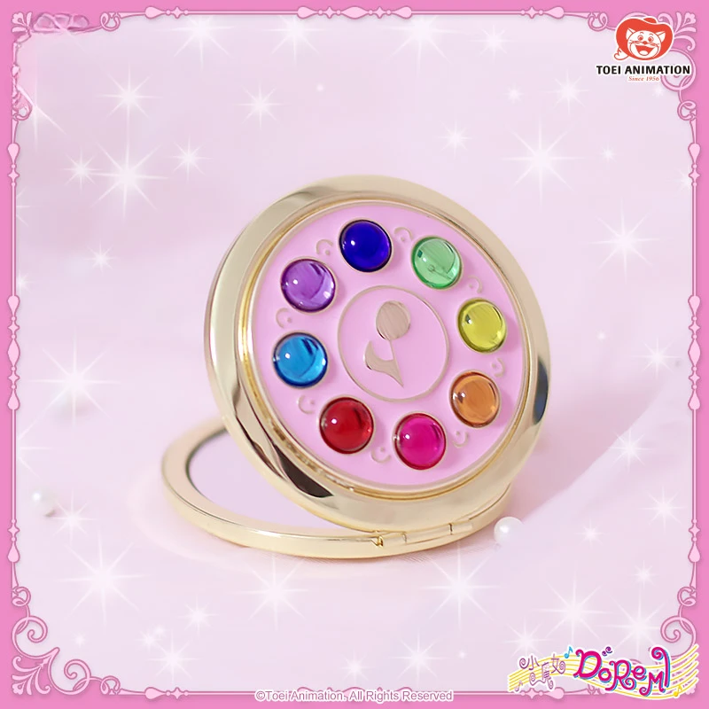 Magical DoReMi Gashapon Makeup bag transformation mirror pendant figure Anime originali