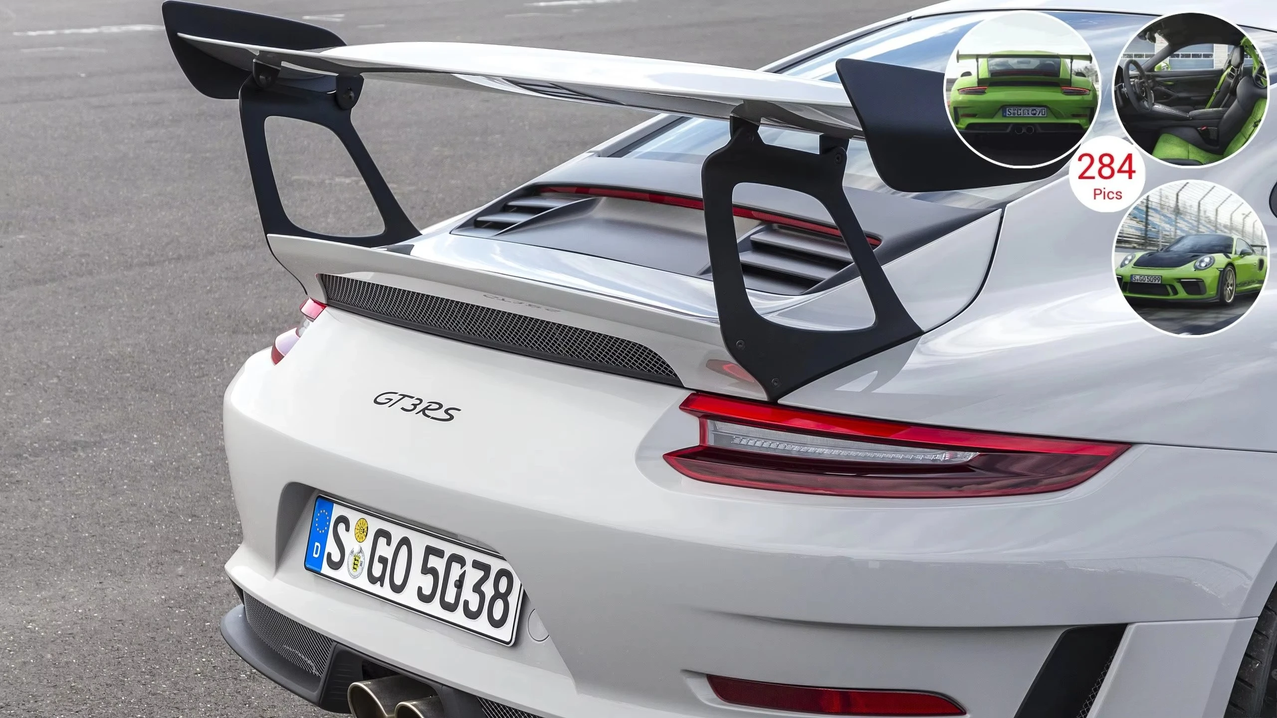 

Спойлер GT3 RS-стиля — для 911 991 (Carrera/Turbo/GT3), идеальная модификация