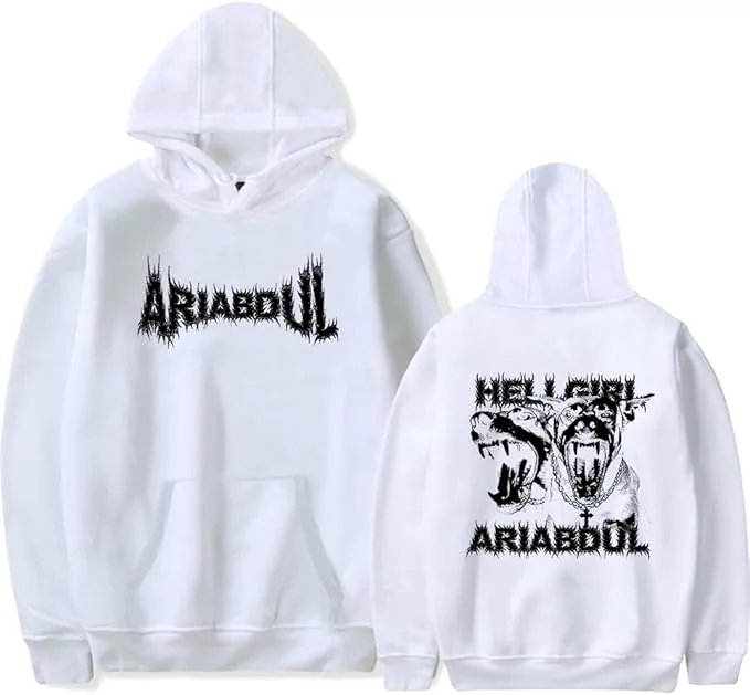 Ari Abdul Merch Doberman Hoodie Printed Hoodies Men Women Long Sleeve Sweatshirt Pullover Top