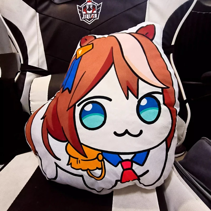 Umamusume Pretty Derby Doro Matikane Tannhauser Cosplay 40CM Throw Pillows Soft Waist Sofa Cushion Throw Bedroom Pillows