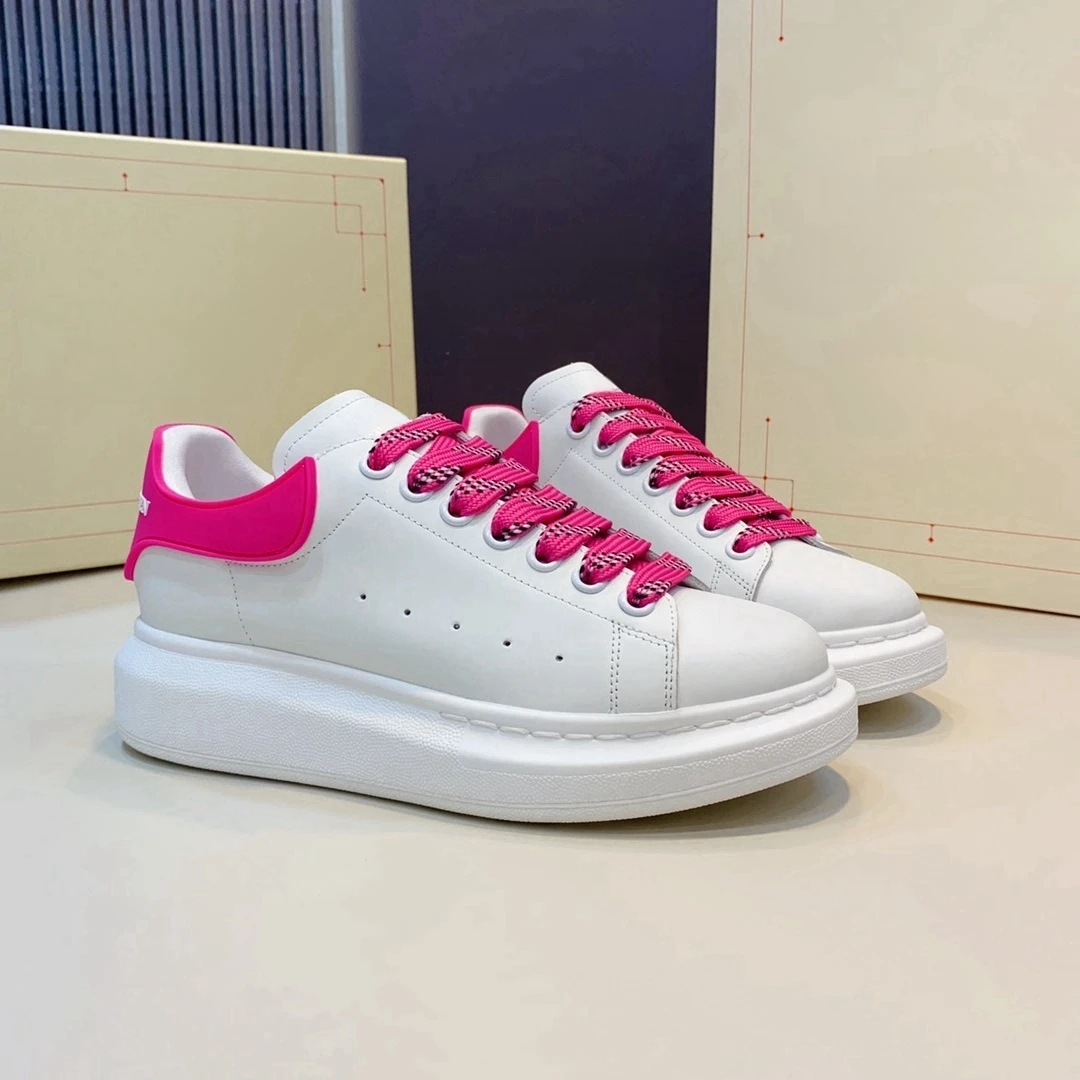 

Top High Quality Womens Trendy Casual Shoes 34-46 Luxury Mens Real Leather Unisex Sneakers Designr Lovers Tide Shoes YN0004