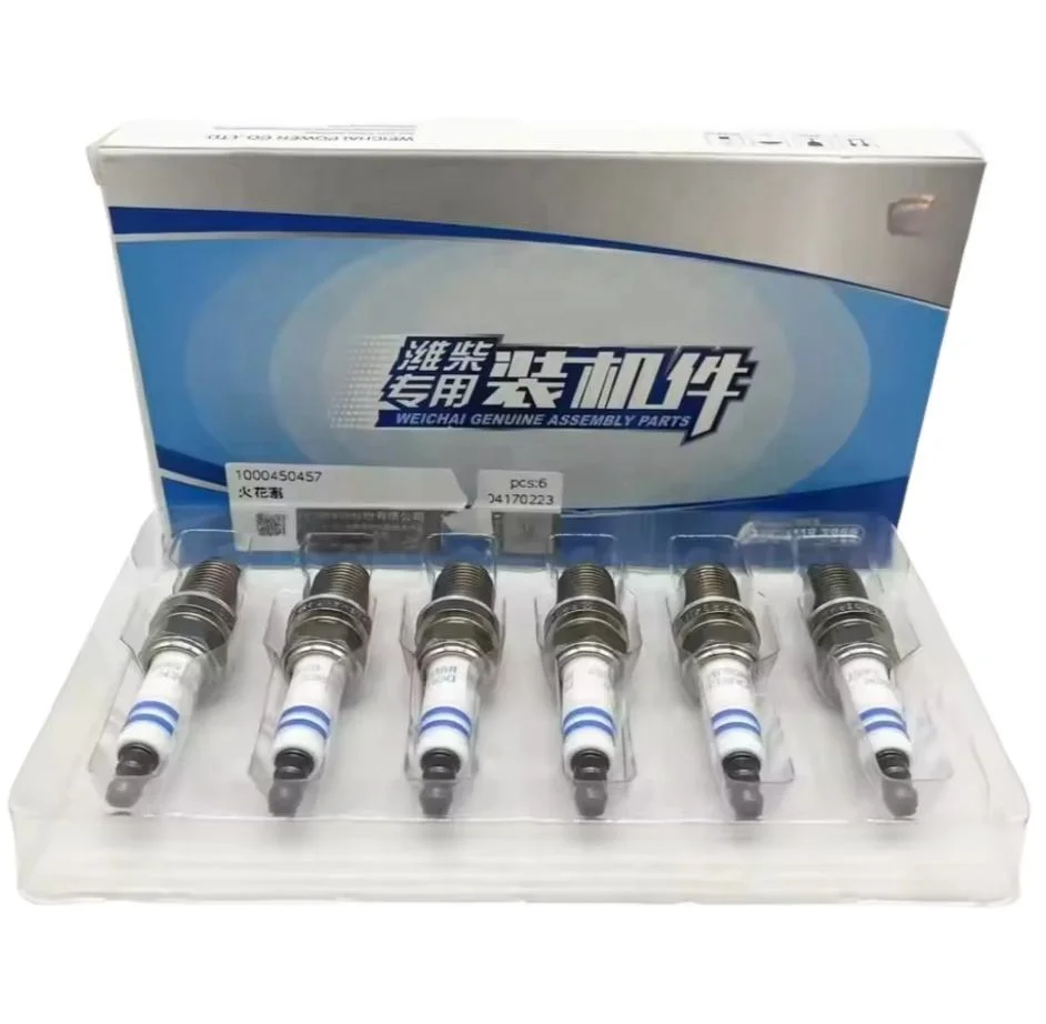 Hot-selling new high-quality OEM spark plug 1000450457 Replacement for Weichai CNG engine trucks