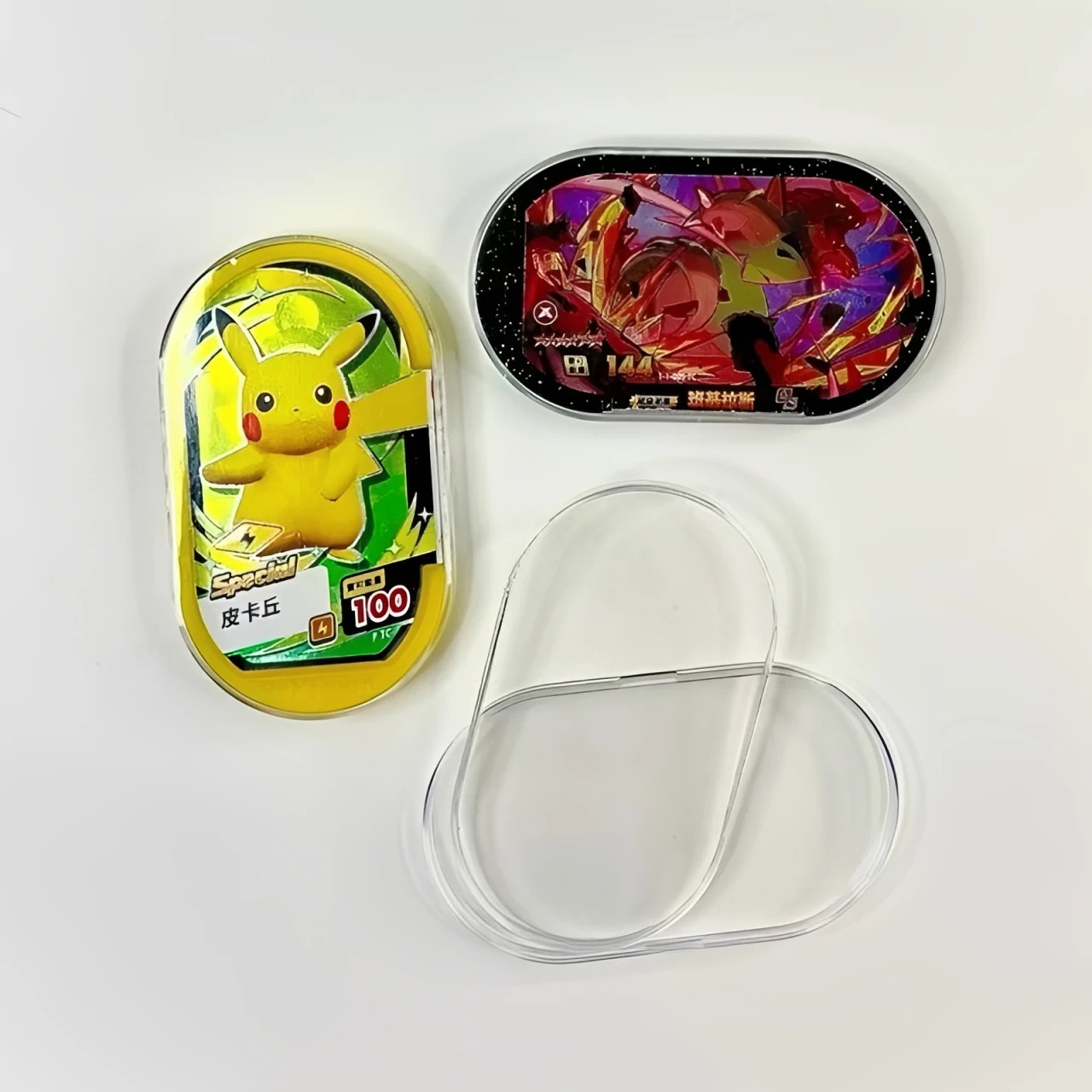 

Карточная аркадная игра Mezastar, специальный диск, жесткий защитный чехол, витрина, подходит для Pokemonmezastar, коллекционная коробка для хранения торговли