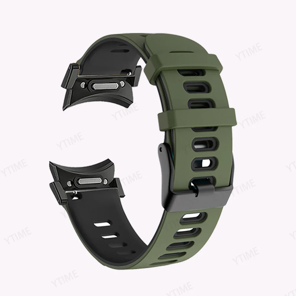 سيليكون كلاسيكي لساعة سامسونج جالاكسي ، سوار لمجرة 6 ، 4 ، 5 ، 5 برو ، 45 ، 4 ، 6 ، 40 ، 44 حزام ، 47 ، 43 ، 46 ، 42 في من