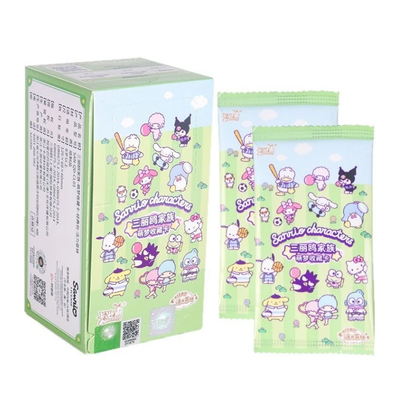 

Оригинальная коробка KAYOU Sanrio, коллекция, карта для хобби, персонажи аниме, милый Kuromi Melody Kitty Cinnamoroll, фестиваль, детский подарок