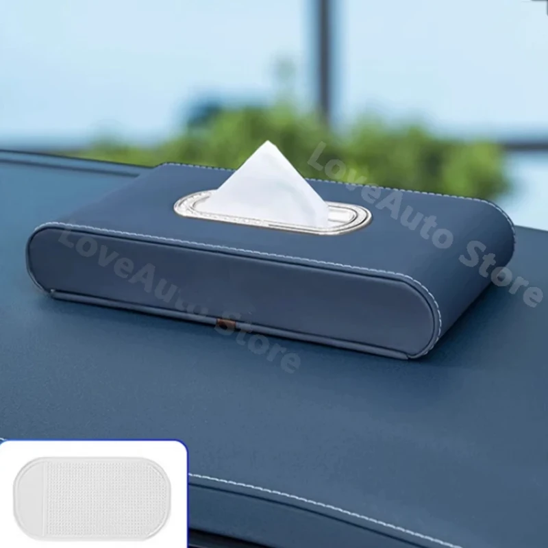 For ZEEKR 001 009 X 2022 2023 2024 Car Seat Tissue Box Number Card Paper Box Car Multifunctional Accessories Cover