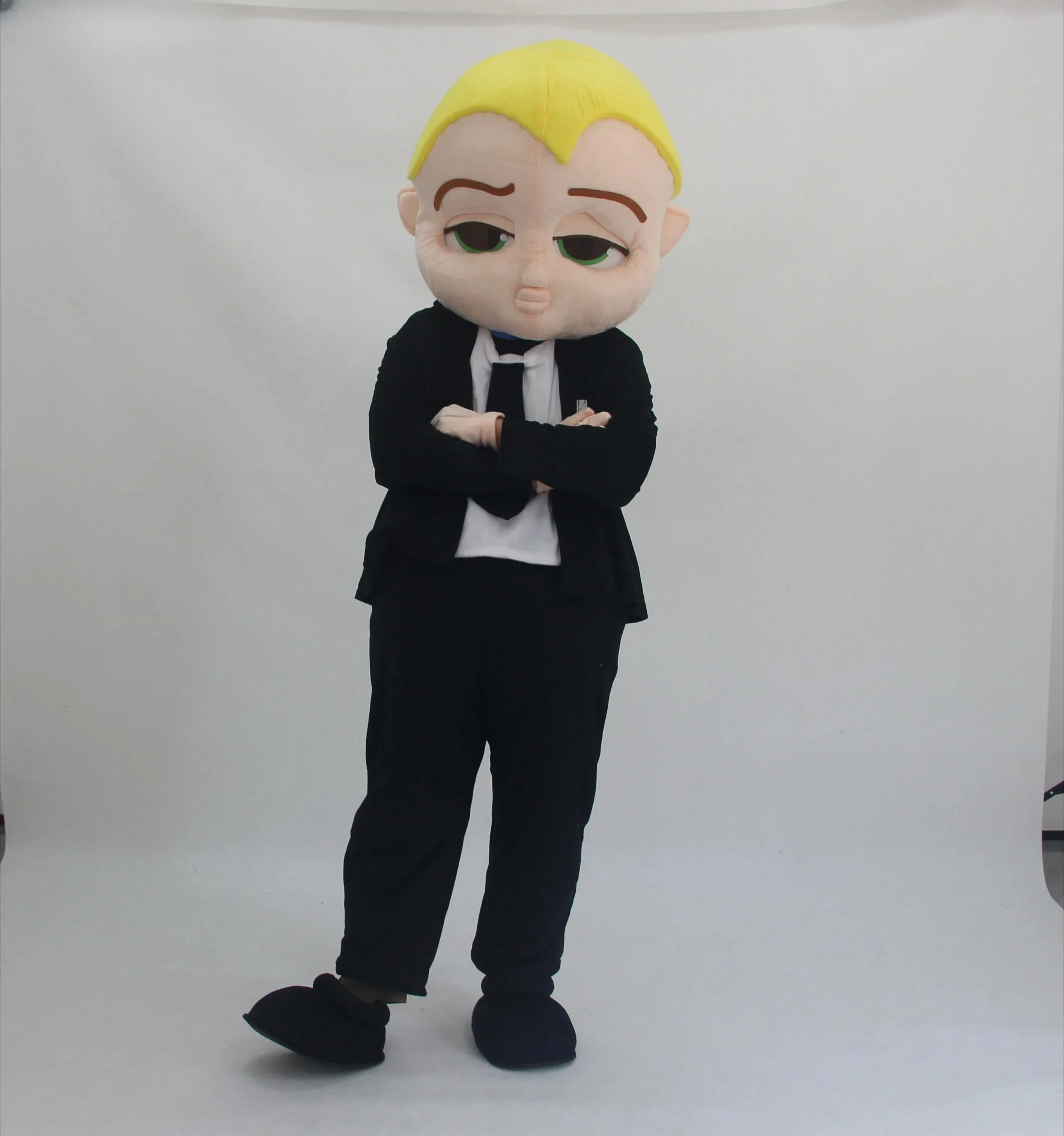 كول بوس بنين زي التميمة أنيمي البدلة الصبي Mascotte دمية للكبار هالوين عيد الميلاد حفلة الحدث مرحلة الأداء وتتسابق #1