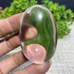Natural White Crystal Large Particle Polished Original Stone Hand Play Spiritual Meditation Gift Home Decoration