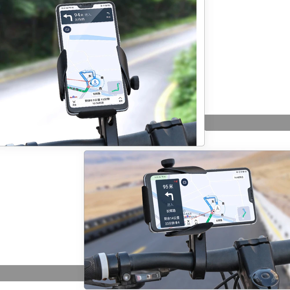 

Universal Bike Handlebar Phone Holder Bracket Mount Stand For Navigation Handle Phone Bracket Cycling Travel Recording