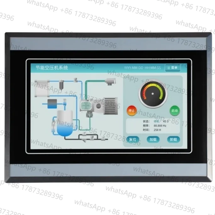 7 Inch Linux Smart Touch Screen 600MHz 32/64MB RS232 RS485 Modbus RTU Display Touchpad, Optional SD Card And Reader