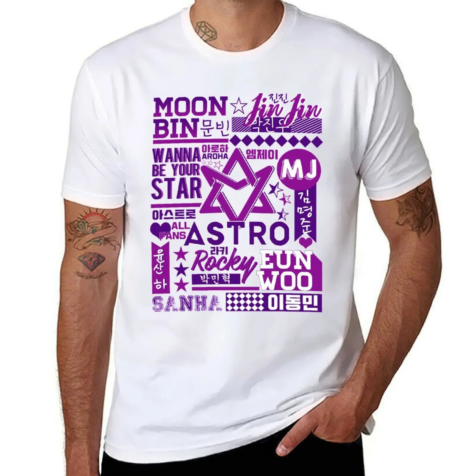 

ASTRO COLLAGE T-Shirt t shirts for man pack cotton mens graphic t shirts T-Shirt
