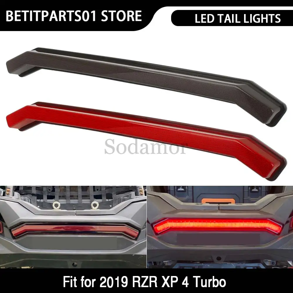 

Motorcycle UTV ATV LED Rear Center Long Tail Light / Tail Lamps for 2023 RZR XP 1000 Ultimate, XP 100 Trails & Rocks 2020-2022