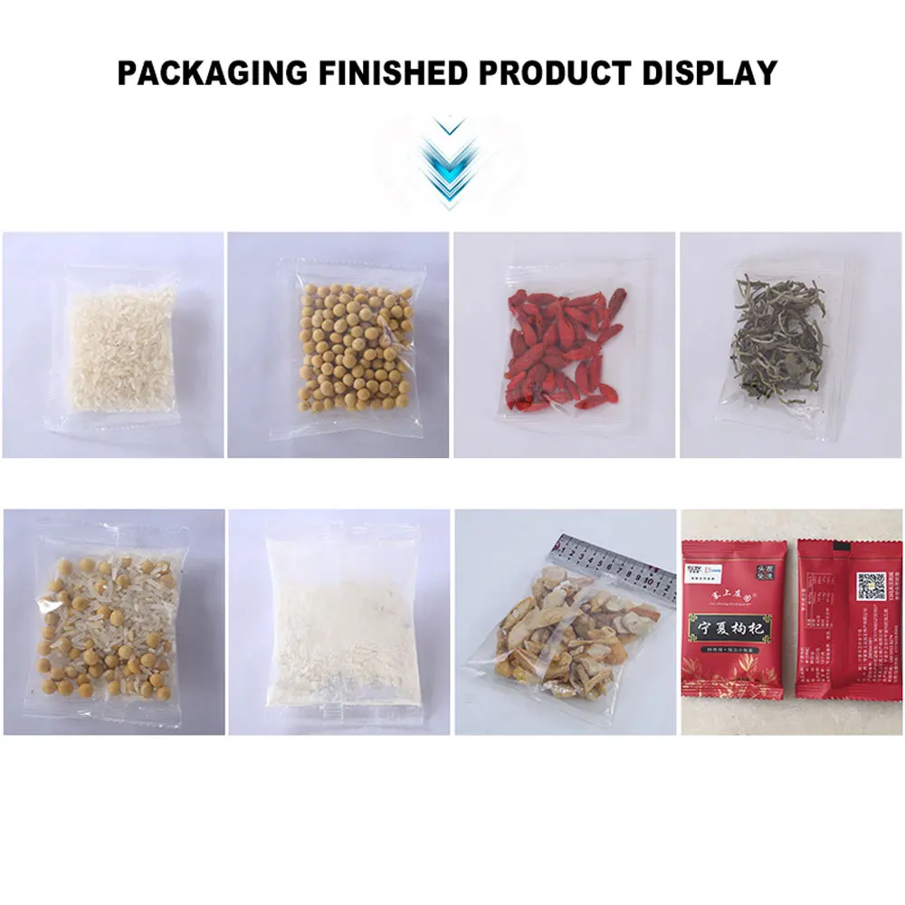 Confezionatrice automatica confezionatrice a tre lati riempitrice quantitmacchina confezionatrice granuli