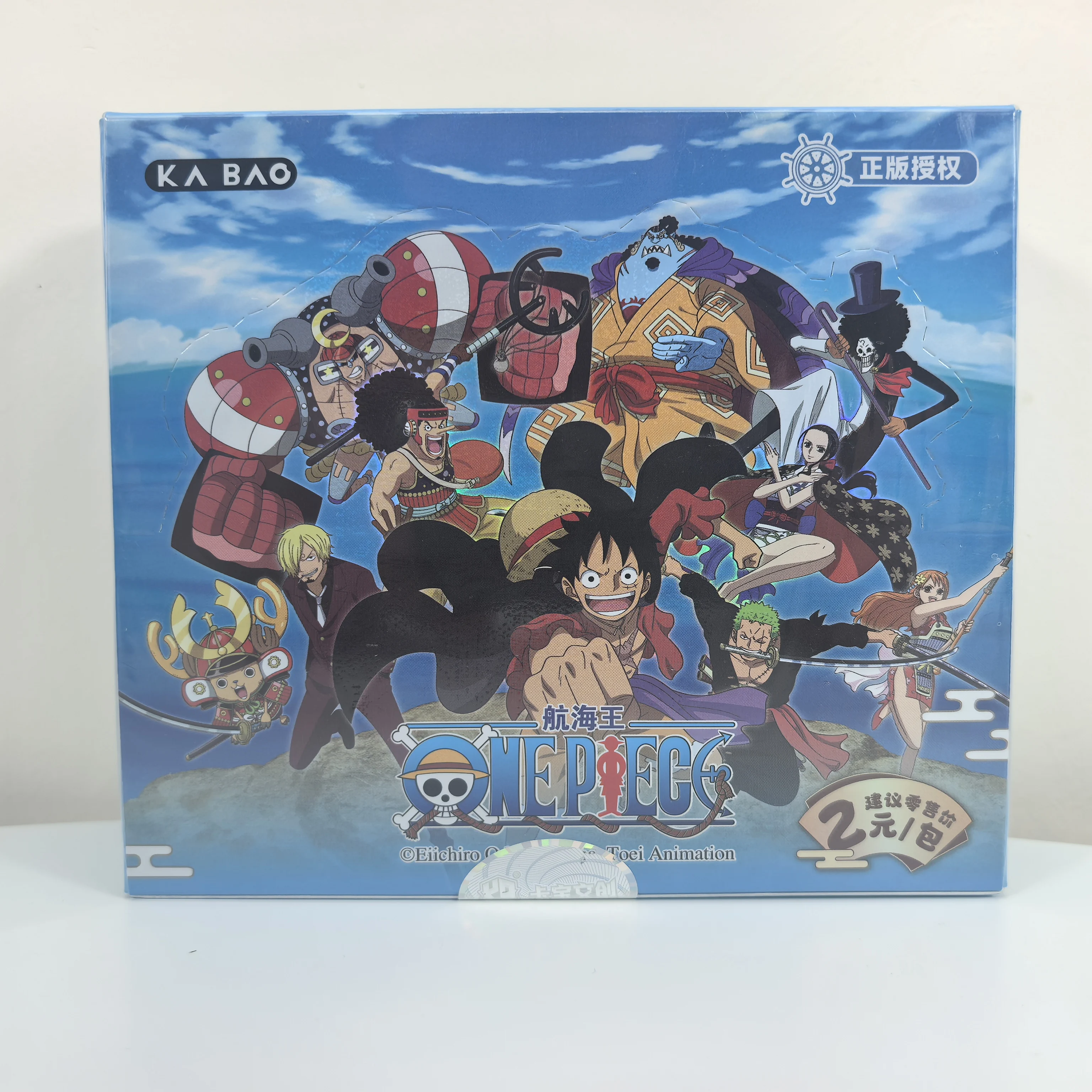 การ์ดสะสมเกม KABAO One Piece: The First Piece of the Voyage Log v2 (วันพีซ) มีสินค้าพร้อมส่ง