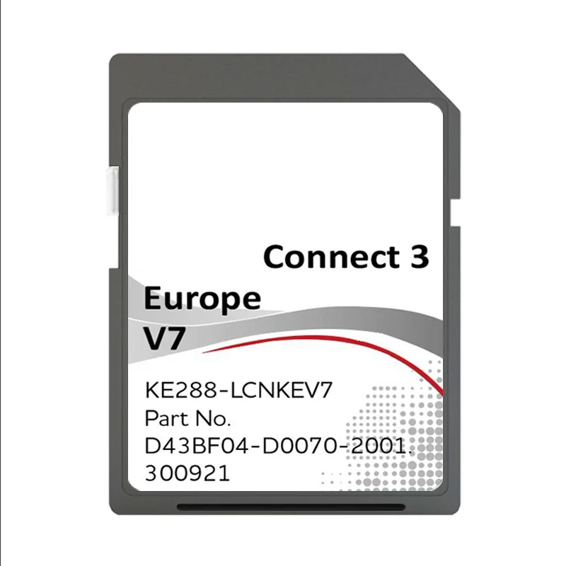 Europa Alemanha para Nissan C3V7 Navegação SD MAP Card 16GB Connect3 Versão de atualização