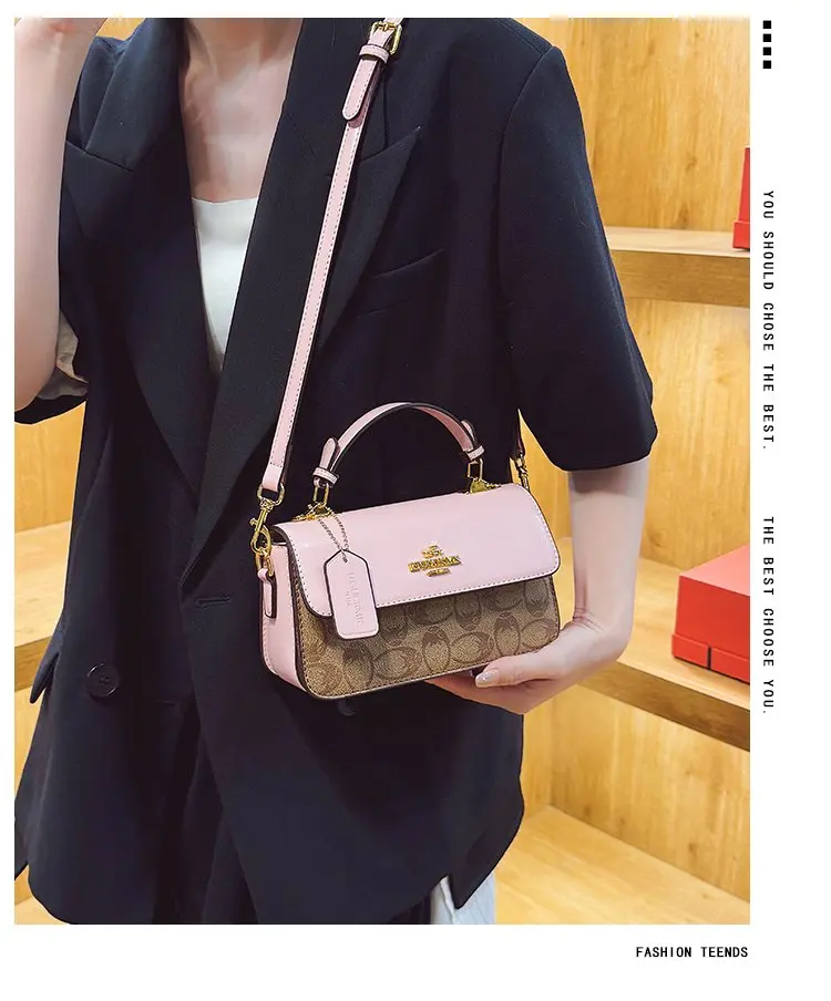 

Luxury Simple Vintage Tote Bag Solid Color for Business Women Casual Elegant Paris Fashion