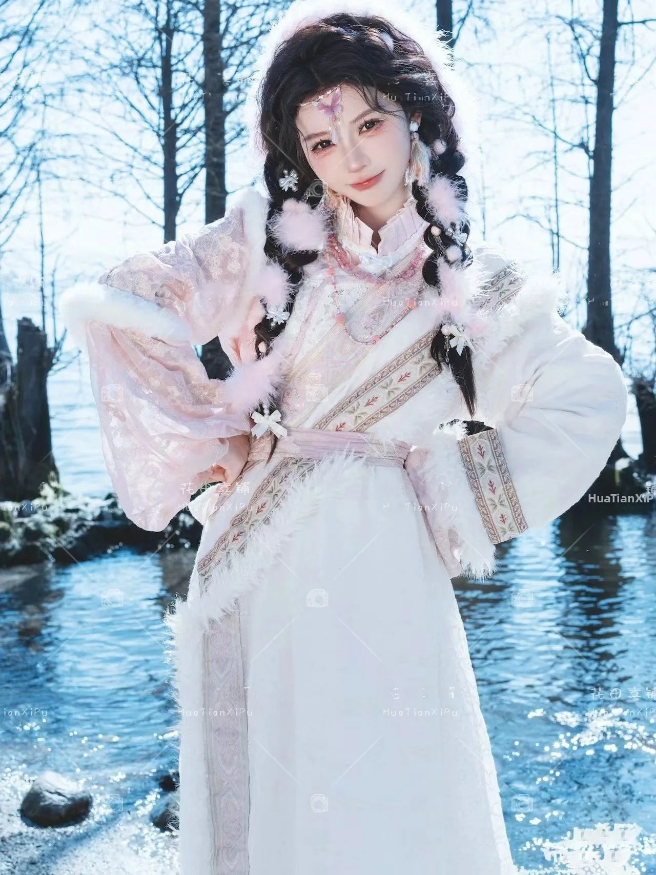 

New 2026 Style Tibetan Girl Clothing Ethnic Costume Photography Travel Photography Outfit Summer Collection for Women