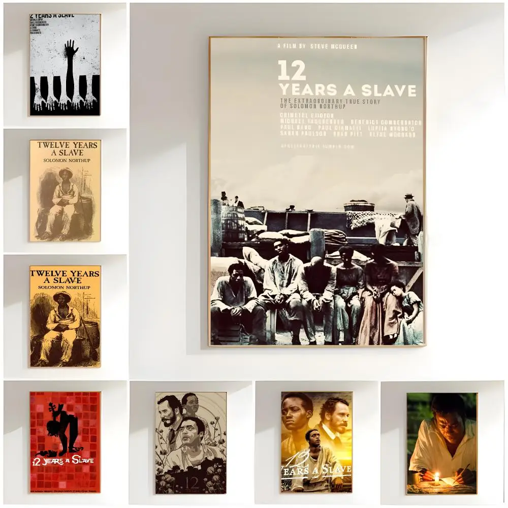 epic movie t-twelve years a slave Poster Classic Wall Art  Home Decor  Peel and Stick Unframed