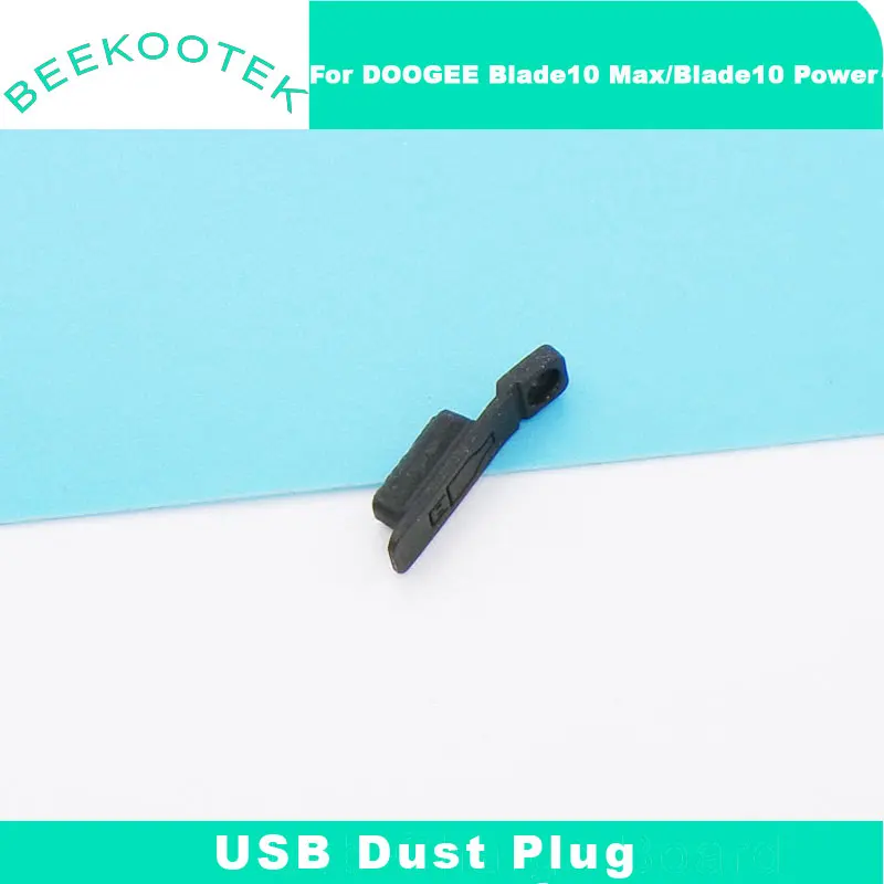 

New Original DOOGEE Blade10 Max Blade10 Power USB Rubber Plug Cell Phone USB Dust Plug For DOOGEE Blade10 Smart Phone