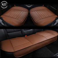 Universal Car Seat Cover Breathable PU Leather Pad Mat For Auto Chair Cushions Car Front Seat Covers Four Seasons Anti Slip Mats