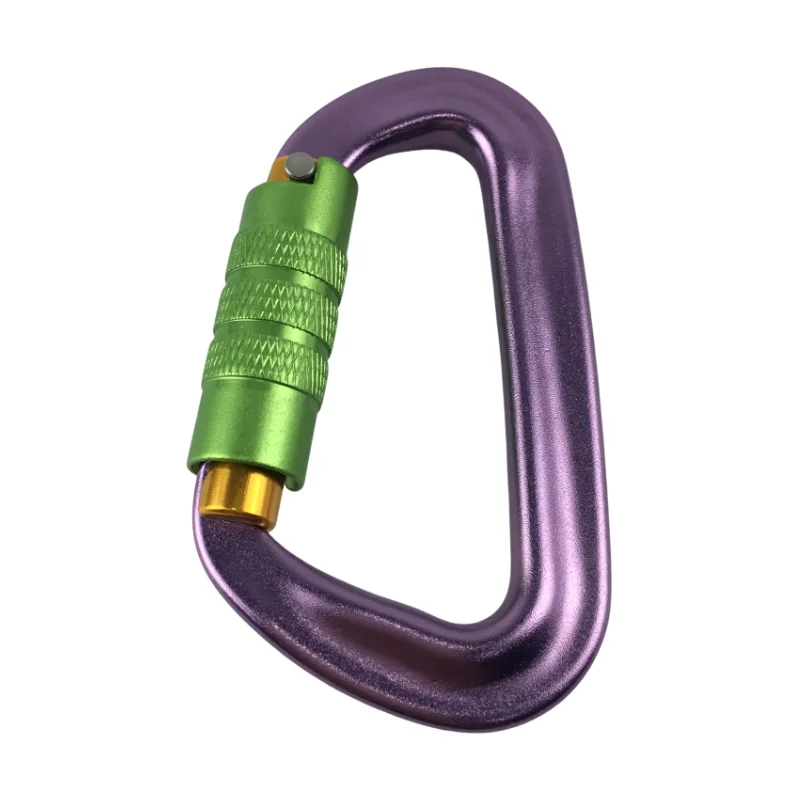 

Large Carabiner by Karabiner Quick Release Alloy and Aluminium for Rock Climbing & Mining Safety Carabiner-OEM Model