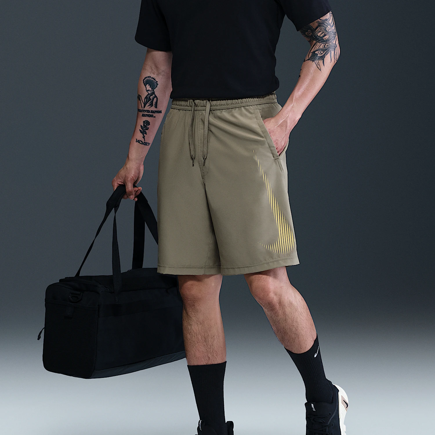 

Nike genuine 2025 Summer Men's Woven Running Shorts HJ4046-320