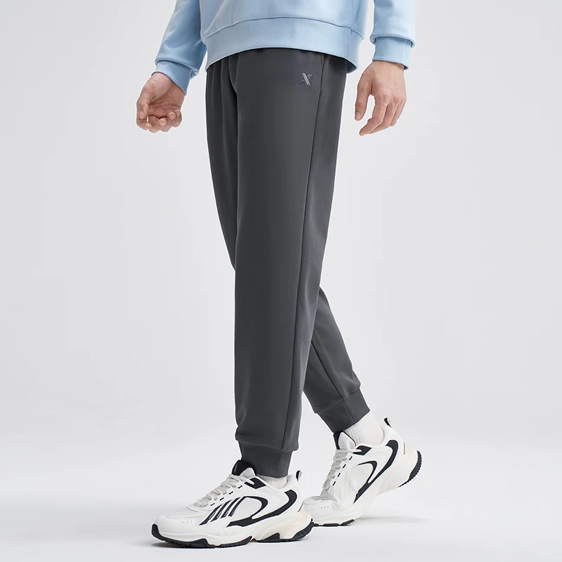 Xtep Knitting Trousers For Men 2024 Autumn Soft Pants Trendy Retro Comfortable Bottoms 876329630162