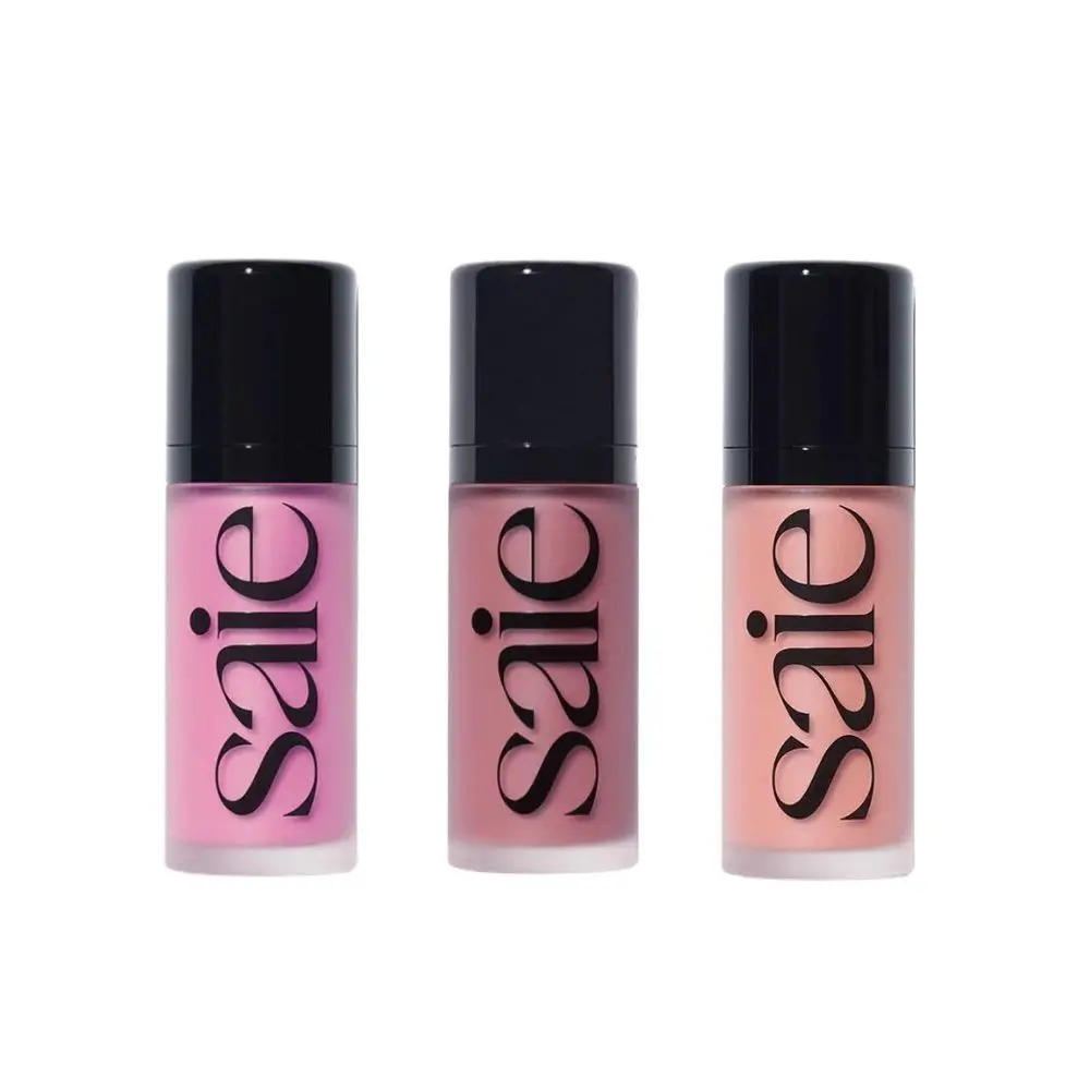 15ml Saie Fard liquido Nude Rosa Cannella Colore espansivo Schiarente viso Contorno Ombra Bassa saturazione Trucco non appiccicoso