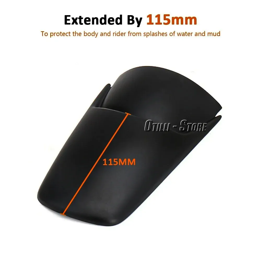 Motorcycle Front Fender Extender ABS Mudguard Extension For KTM 790 ADV 890 Adventure Black Splash Guard Motorcycle Accessories