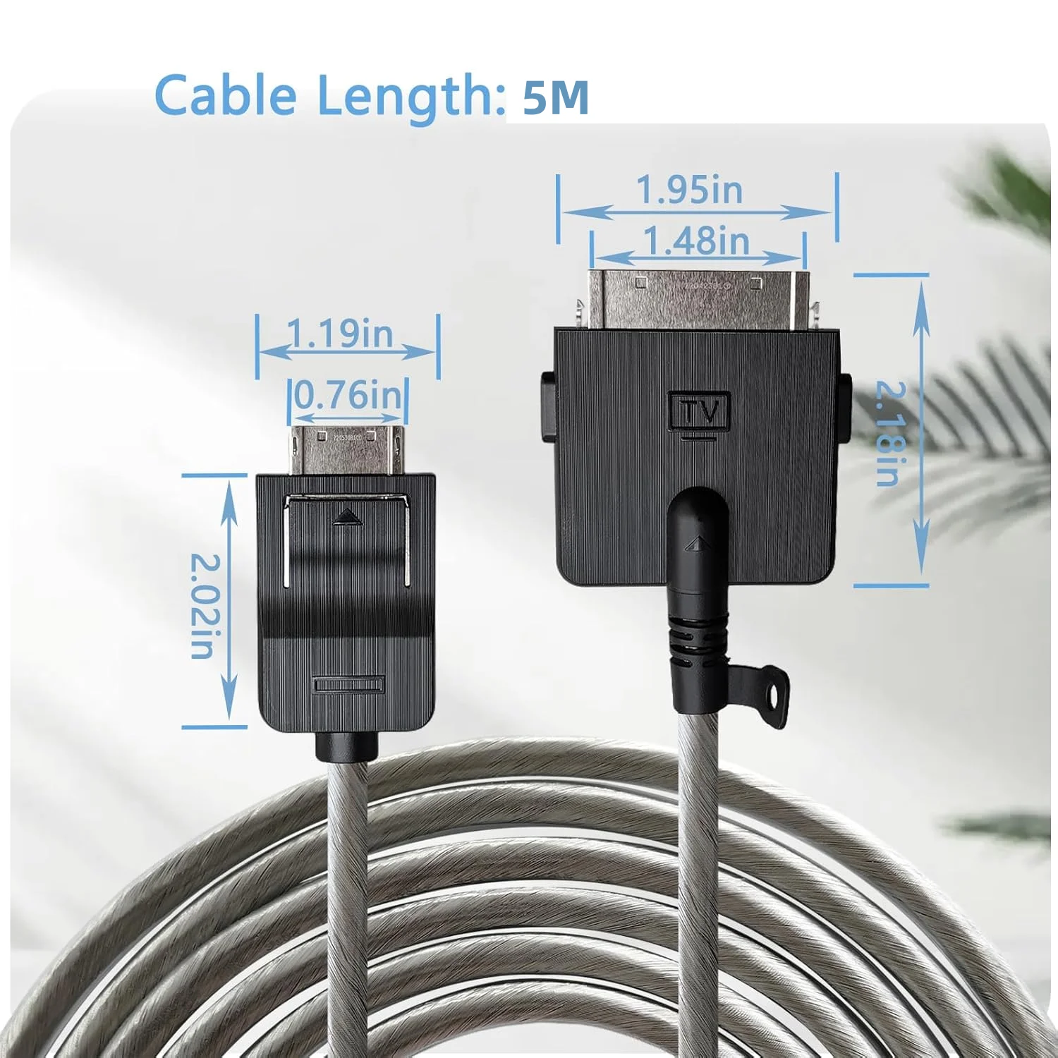 5M Extension Line BN39-02688A 02688B One Connect Cable For Samsung QN700A/B/C QN800A/B/C QN900A/B/C VG-SOCA05 Invisible cable