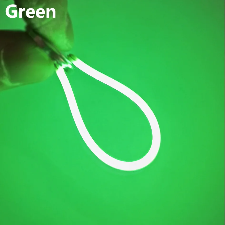 10Pcs 3V Weiße LED COB Flexible Filament 80mm 60mm 255mm 130mm Retro Edison birne Lampe Teile LED Diode Beleuchtung Streifen Dekoration – Detail 6