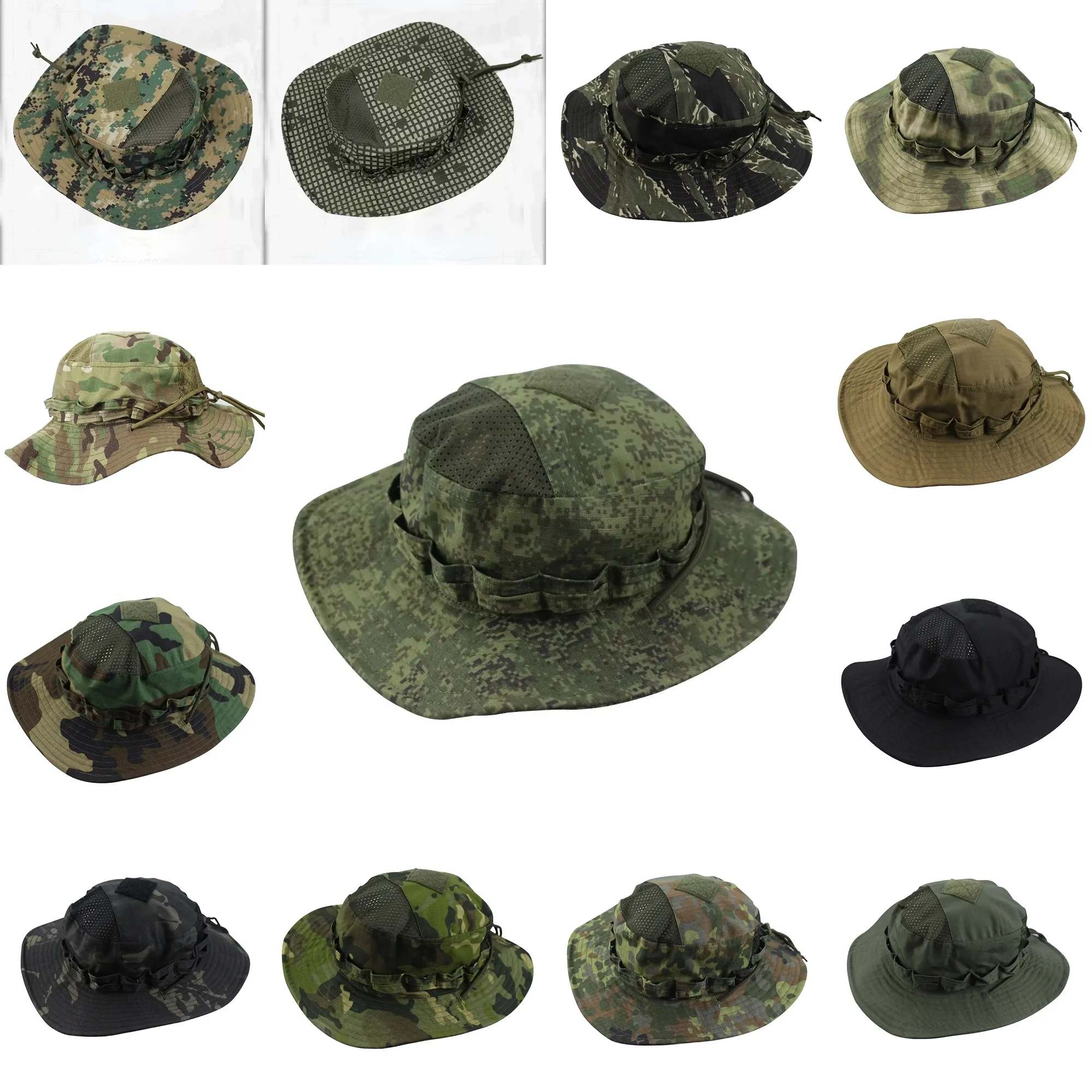 

1 шт. MC MCTP MCBK M81 EMR DNC Ruins камуфляжный солнцезащитный козырек для уличной летней рыбалки Benny Hat Кепка с круглыми полями Рыбацкие шапки для охоты