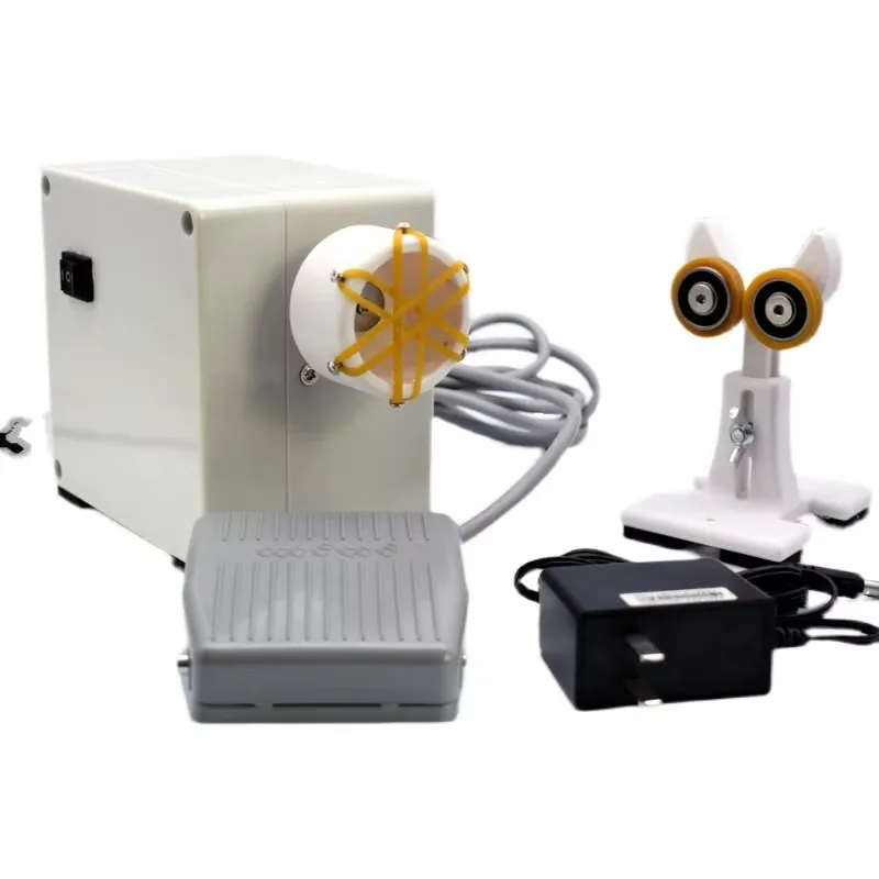 

AC 100-240V Portable Professional Fishing Rod Building Winding Elctric-Drive Machine DIY Fishing Rod Tool 0-66RPM Adjustable